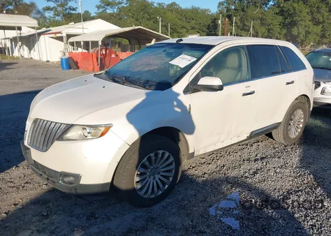 2012 Lincoln Mkx z USA, uszkodzony, nr VIN 2LMDJ6JK5CBL06082
